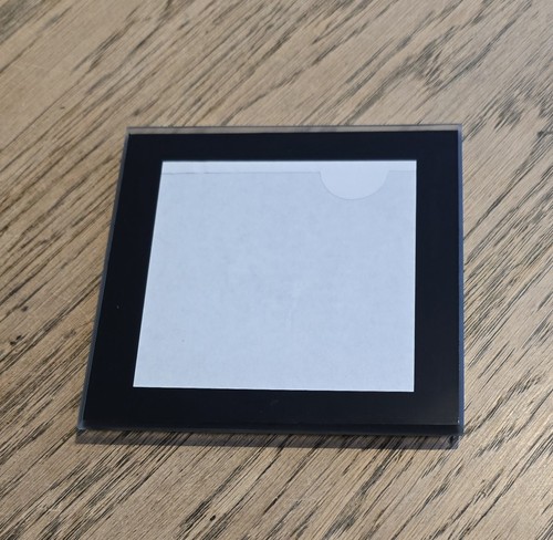 Glass photo coaster fits - glass,