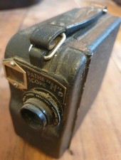 VINTAGE PATHE SCOPE "H" CINE 9.5mm MOVIE CAMERA 1930'S.in Excellent condition