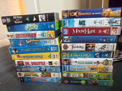 Vhs tapes kids family - vhs, kids/family