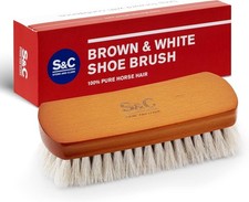 100% Horse Hair Shoe Brush