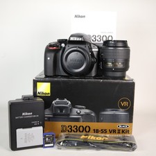 Nikon D D3300 24.2MP & AF-S DX 18-55mm G, S.C: 5240, In Excellent Condition