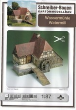 Card Model Kit – Watermill