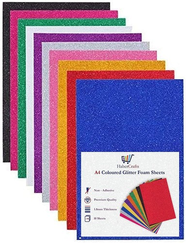 Glitter foam sheets eva - foam,
