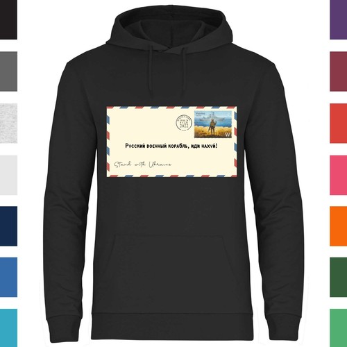 Mens hoodie ukrainian flag - mens,