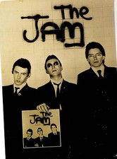 A3/A4 SIZE - THE JAM ENGLISH PUNK ROCK BAND  WALL DECOR / GIFT ART POSTER # 4
