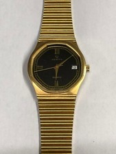 Mens VERITY Gold Plated Quartz