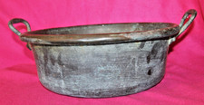 French Antique Rustic Copper Two Handled Jam Pan 34 cm 2.7 kg