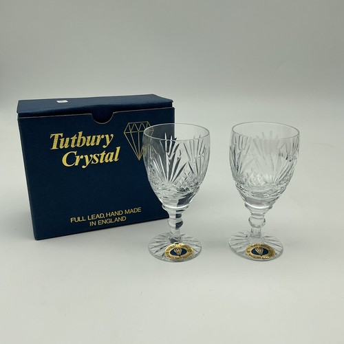 Tutbury crystal glass - glass, liquer