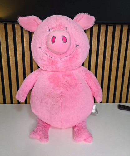 Percy pig plush - percy, soft