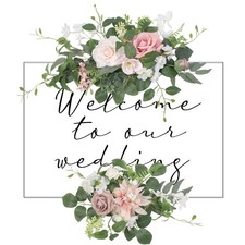 Wedding Arch Flowers Faux