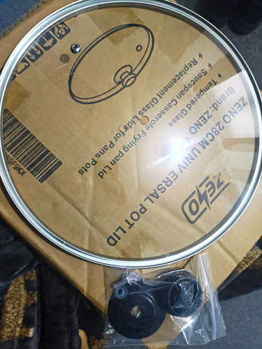 Zeno 28cm tempered glass - zeno, pot