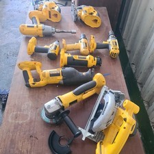 Dewalt 10 Piece Power Tool Kit requires chargers