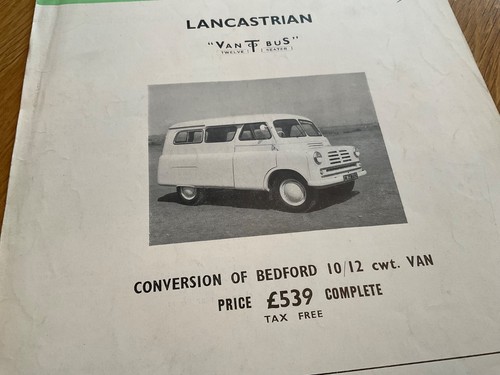 1950 bedford 12cwt - 10/12cwt, van
