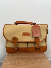 Barbour Vintage Canvas Leather