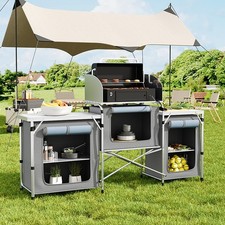 Portable camping kitchen