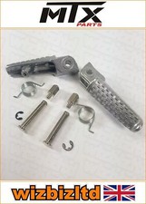 Honda CB 1000 F Big One 1993-1997 [MTX Front Silver Replacement Footrests]