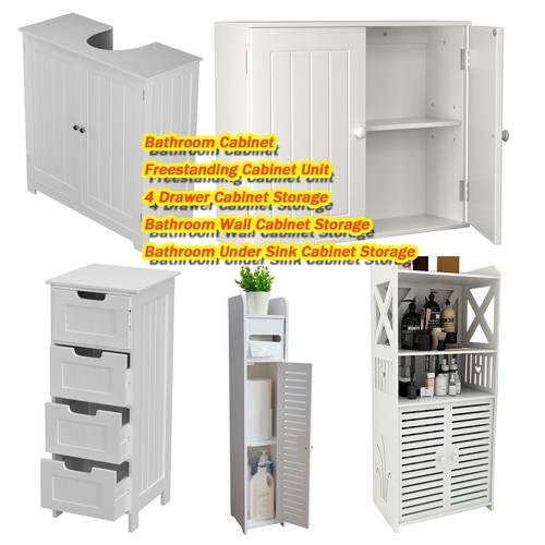 Storage cabinet bathroom floor - storage,
