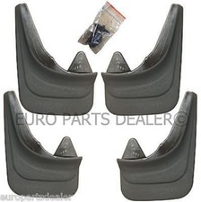 Set of 4x Rubber Moulded Universal MUD FLAPS GUARDS VAUXHALL ASTRA CORSA VECTRA