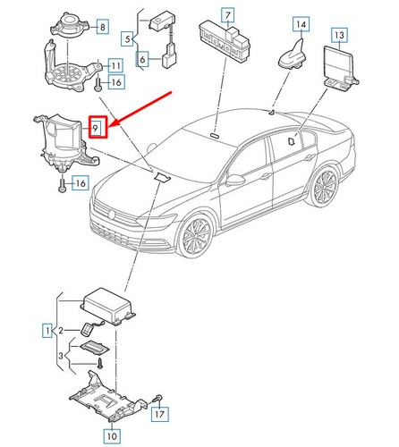 Volkswagen passat 3g - b8,