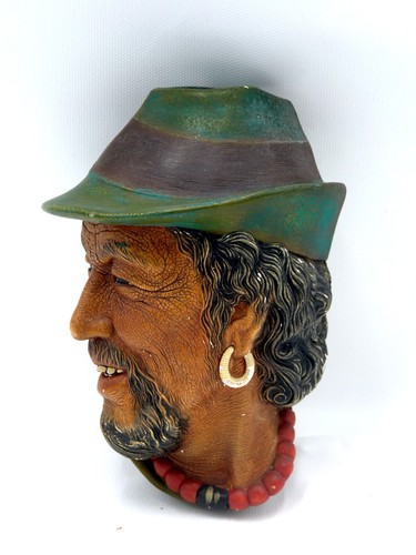 Bossons wall plaque - wall, man