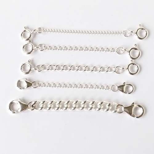 Sterling silver strong curb - sterling,