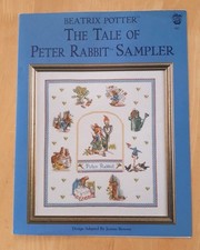 THE TALE OF PETER RABBIT SAMPLER CROSS STITCH CHART RARE