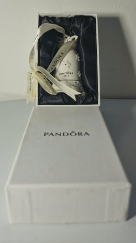 Pandora white christmas bell - christmas,