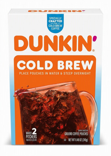 Dunkin cold brew ground - dunkin,