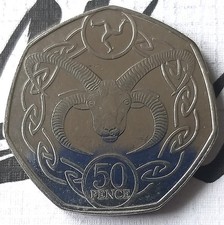 2021 Isle of Man 50p coin -