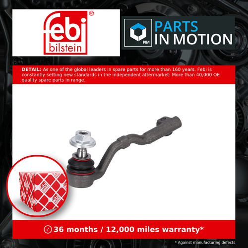 Tie track rod end fits - end, bmw