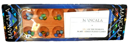 Mancala abstract board game - -,