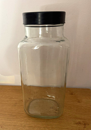 Vintage heavy sweet shop glass - sweet,