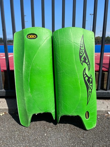 Green obo hockey pads - hockey,