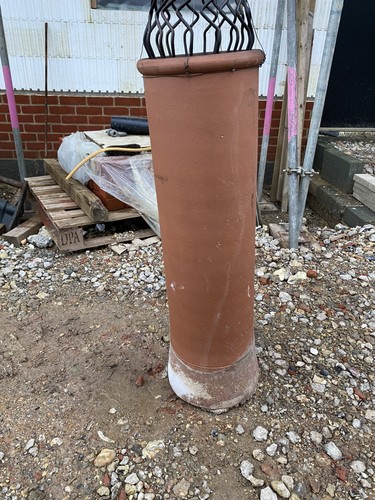 Clay chimney pots planting - clay,