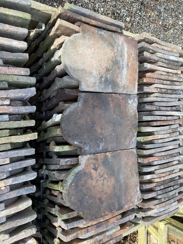 Roof tiles hand made club - hand, foot