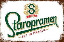 Retro Tin Sign STAROPRAMEN