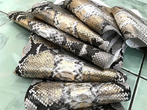 Genuine python leather - genuine,