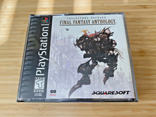 Final Fantasy Anthology PS1 Playstation 1 - NTSC-U/C USA CIB w/ Music CD