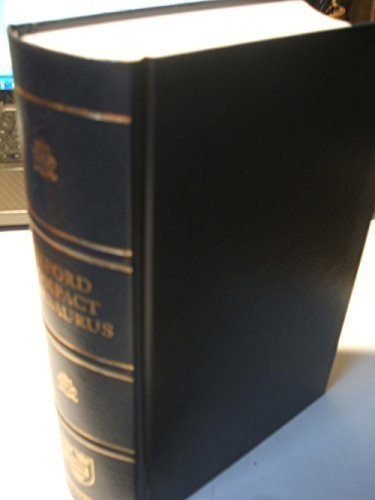 Oxford compact thesaurus - oxford, by