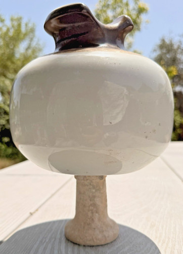 Vintage ceramic telegraph - ceramic,