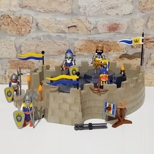 Playmobil Royal Lion Knights Forth, Castle Figures Player, Crossbow, King
