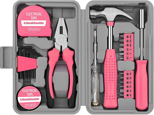 24pc pink tool kit - 24pc,