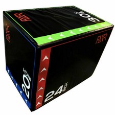 FXR Sports 3 in 1 Foam Plyometric Box Plyo Soft Heavy Duty - 20/24/30"  26kg