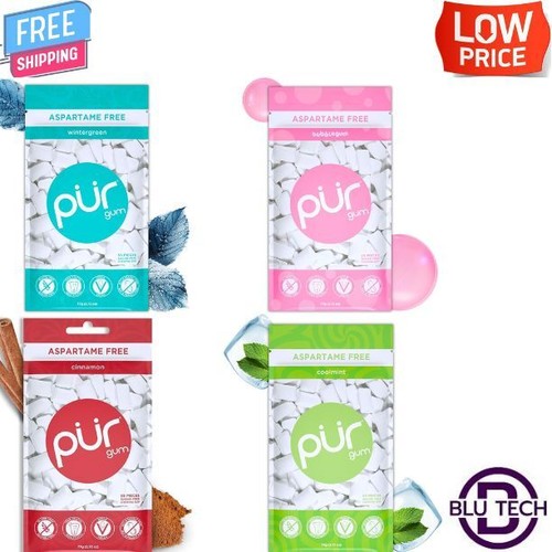 Pur 100 xylitol chewing - pur,