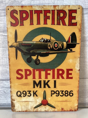 Spitfire fighter plane metal - fighter,