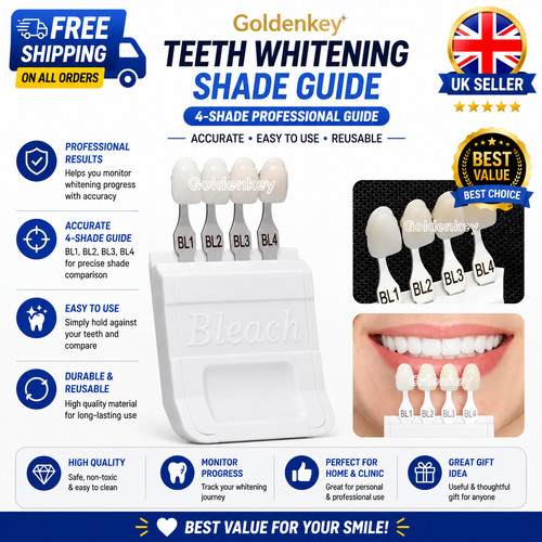 Dental bleach shade guide - dental,