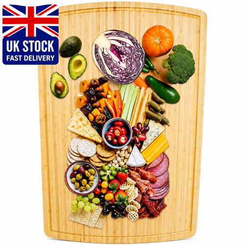 Extra large bamboo chopping - large,