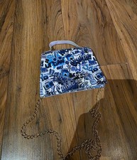 Crossbody Bag With A White And