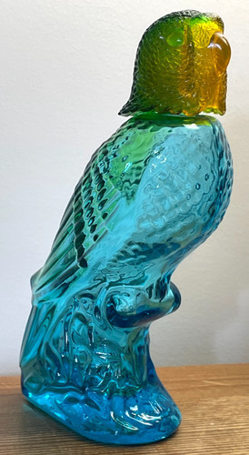 Avon island parakeet 1970s - parakeet,