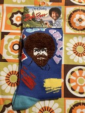 Bob Ross Novelty Socks. UK